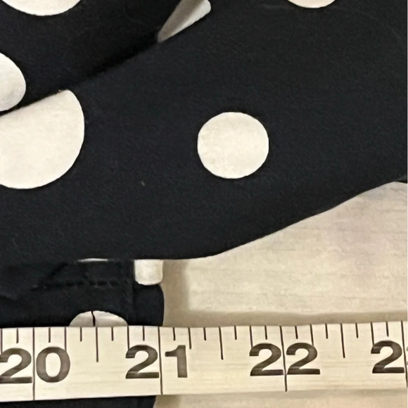 C&B Polka Dot Women's Jacket - Dark Navy and White, size L - Picture 6 of 9